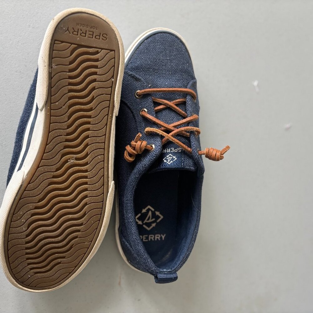 Sperry Crest Vibe Navy Sneaker-Free Shipping!